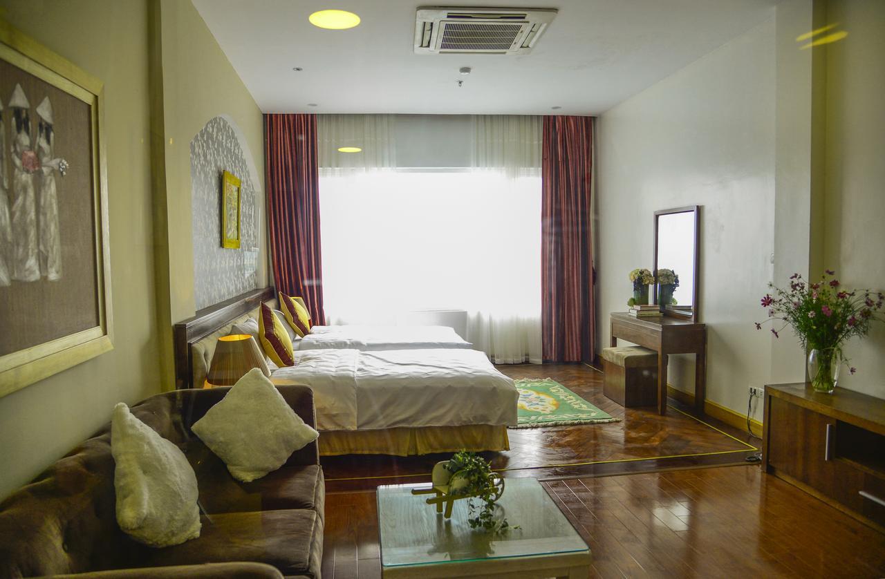 Sunrise Suites Hotel Hanoi Exterior foto